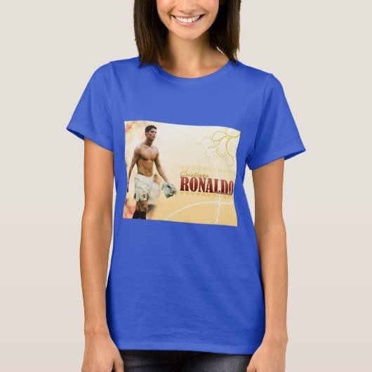 Fotoontwerp RONALDO football player T-shirt (Voorkant)