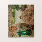 Fotooproep-Aap Badami India Legpuzzel (Verticaal)
