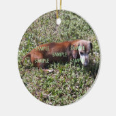 Fotoornament Keramisch Ornament (Links)