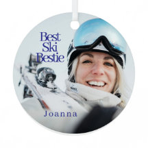 Fotoornament ter ere van je beste ski-vriend(in).