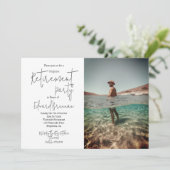 Fotopalm strand Modern Kaart (Staand voorkant)