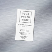 Fotopapier Magnetisch Visitekaartje (Voorbeeld)