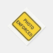 Fotopapier — Napkins Servet (Hoek)