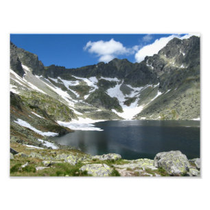 Fotopapier voor hoge Tatras Slowakije (Satin) Foto Afdruk