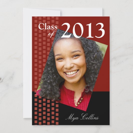 Fotopartij van Afstudeerder 2013, Vet, vers Kaart (Voorkant)