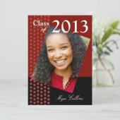 Fotopartij van Afstudeerder 2013, Vet, vers Kaart (Staand voorkant)