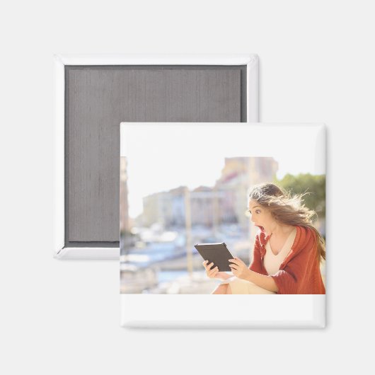 Fotopartijbenodigdheden afstuderen, magneet (Voorkant / Achterkant)