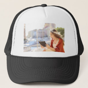 Fotopartijbenodigdheden afstuderen, trucker pet