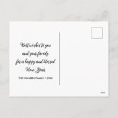 Fotopasta Mint Flower Happy Norooz Colorful Egg Feestdagenkaart (Achterkant)