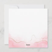 Fotopasta roze kleurige eitjes Happy Norooz Feestdagenkaart (Achterkant)