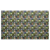 Fotopatchwork - vogels stof (Yard (91,4 cm))