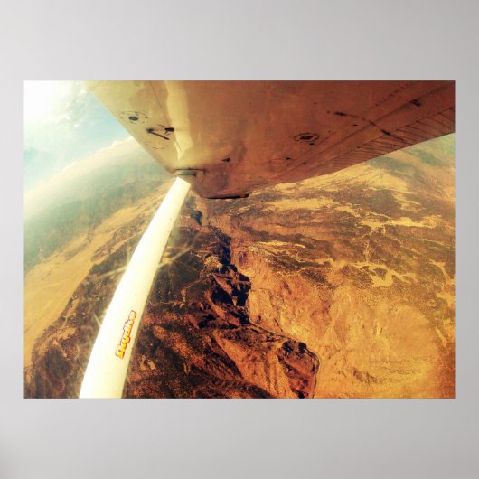 fotoperfecte kleine skydive poster (Voorkant)
