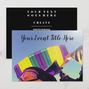 fotoperfecte skydiver kaart