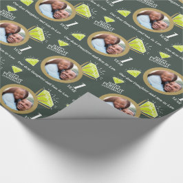 Fotoperidose ring voor 1 bruiloft cadeaupapier