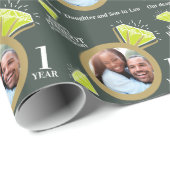 Fotoperidose ring voor 1 bruiloft cadeaupapier (Rol Hoek)