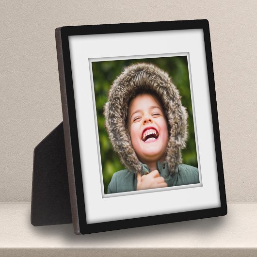 Fotoplak met Sjabloon met schaduwinleg op standaar Fotoplaat