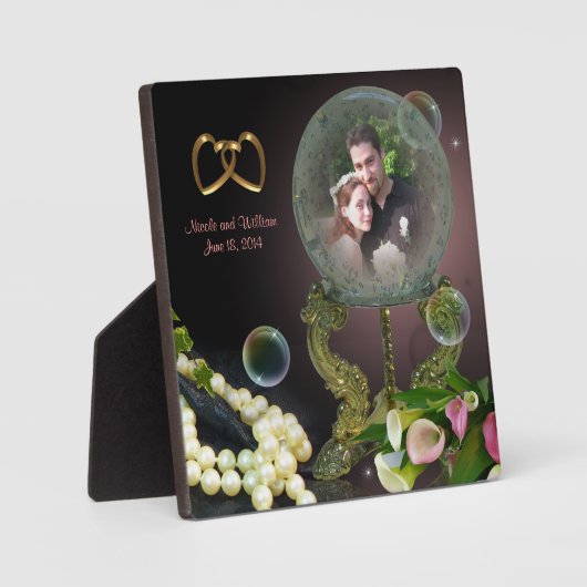 Fotoplak van Crystal Ball fantasy Fotoplaat (Voorkant)