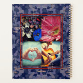 Fotoplanner - Blauw Camouflage HAMbWG Planner (Achterkant)