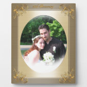 Fotoplaque ter gelegenheid van de 50e verjaardag fotoplaat (Voorkant)