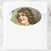 Fotoplay tijdschriftcover voor 1923 ovale sticker (Tas)