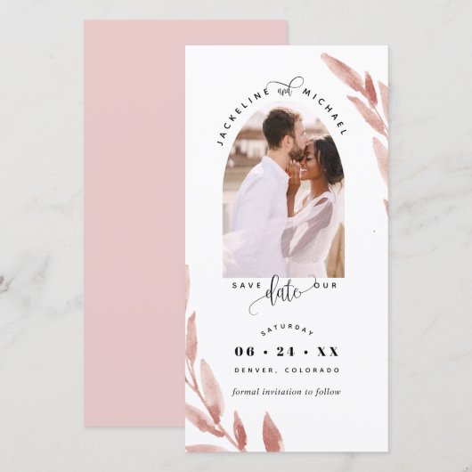 Fotoplein, dubbelzinnige bruiloft met Bladwijzer D (Voorkant / Achterkant)