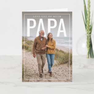FotoPop Papa Kaart