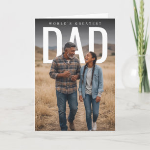 FotoPop Werelds Beste Papa Kaart
