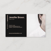 Fotoportfolio Online zwarte vrijdagwinkel Visitekaartje (Achterkant)