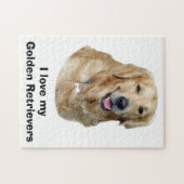 Fotoportret Golden Retriever Legpuzzel (Horizontaal)