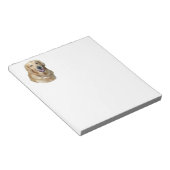 Fotoportret Golden Retriever Notitieblok (Schuin)