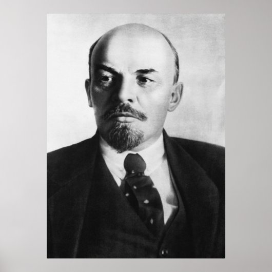 Fotoportret Lenin Poster (Voorkant)