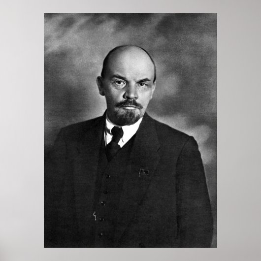Fotoportret Lenin Poster (Voorkant)