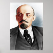 Fotoportret Lenin Poster (Voorkant)