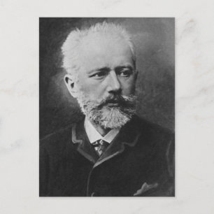 Fotoportret Tchaikovsky Briefkaart