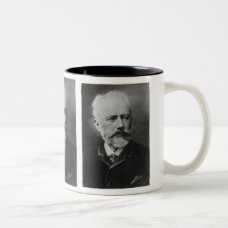 Fotoportret Tchaikovsky Tweekleurige Koffiemok