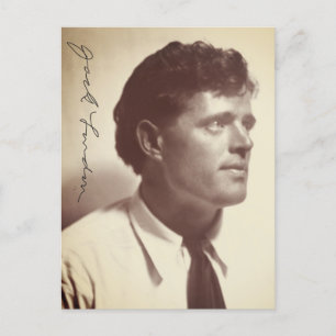 Fotoportret van Jack London Briefkaart