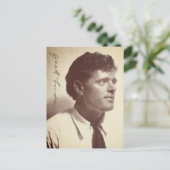 Fotoportret van Jack London Briefkaart (Staand voorkant)