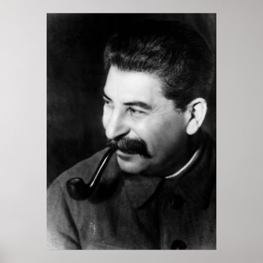 Fotoportret van Stalin Poster (Voorkant)