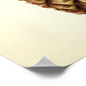 Fotoposter kleine  ananas poster (Hoek)