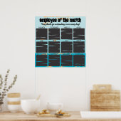 Fotopresentator van de maandelijkse opname poster (Keuken)