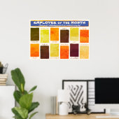 Fotopresentator van maand opname po poster (Thuiskantoor)