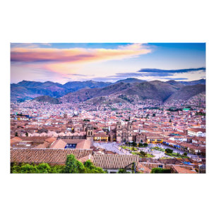 Fotoprint Cusco Peru Foto Afdruk