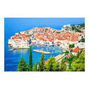 Fotoprint Dubrovnik Kroatië Foto Afdruk