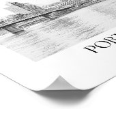 Fotoprint van Portland Oregon Arch Poster (Hoek)