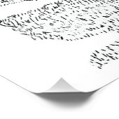 Fotoprint van Stonysides originele tekening Foto Afdruk (Hoek)