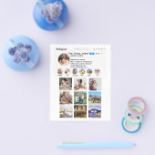 Fotopromoties in collage stijl installeren flyer (Enkel)