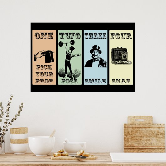 Fotoprop-teken Poster (Keuken)