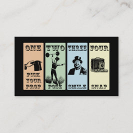 Fotoprop-teken Visitekaartje