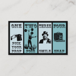 Fotoprop-teken Visitekaartje