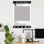 Fotoprop voor Lijst van sociale media Poster (Thuiskantoor)